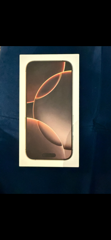 iPhone 16 pro ,512 gb, Desert titanium