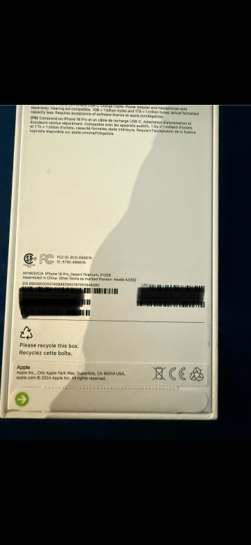 iPhone 16 pro ,512 gb, Desert titanium - photo 2