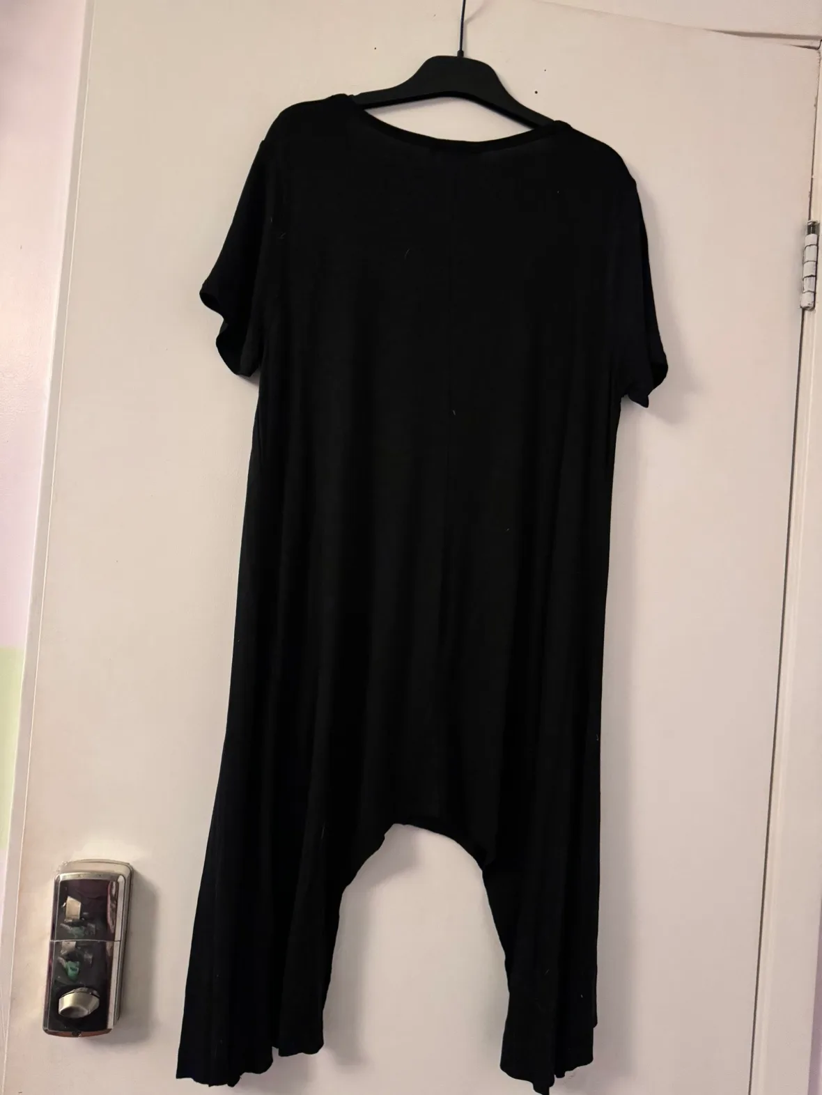 Black Skull Print Jumpsuit image indicator(2)