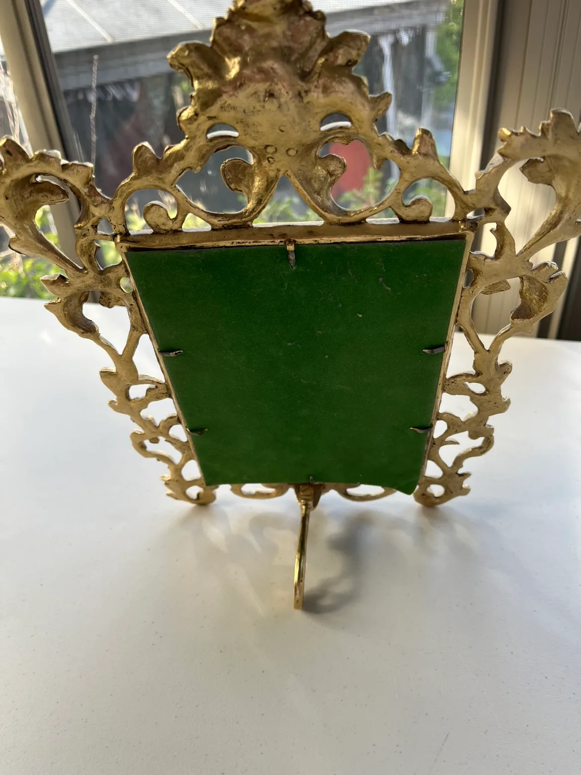 Gold Ornate Mirror image indicator(2)
