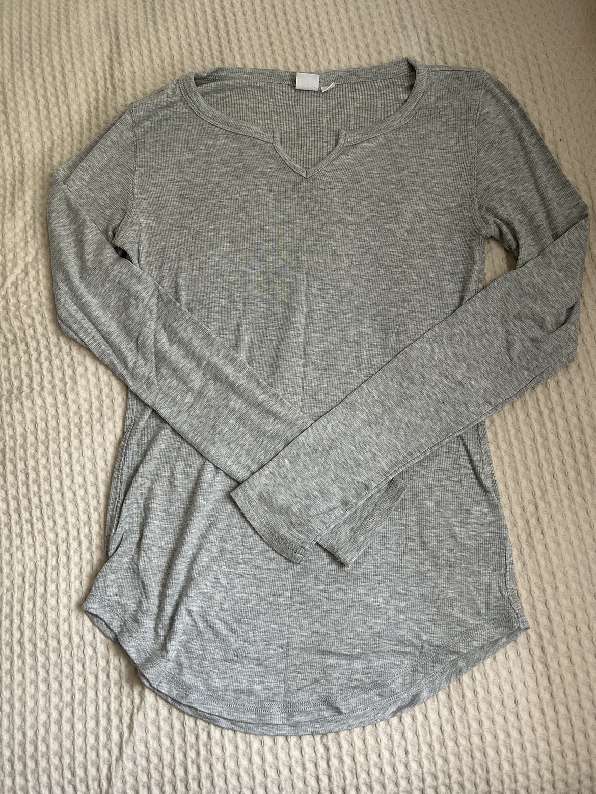 Gap Grey Long Sleeve Shirt - photo 3