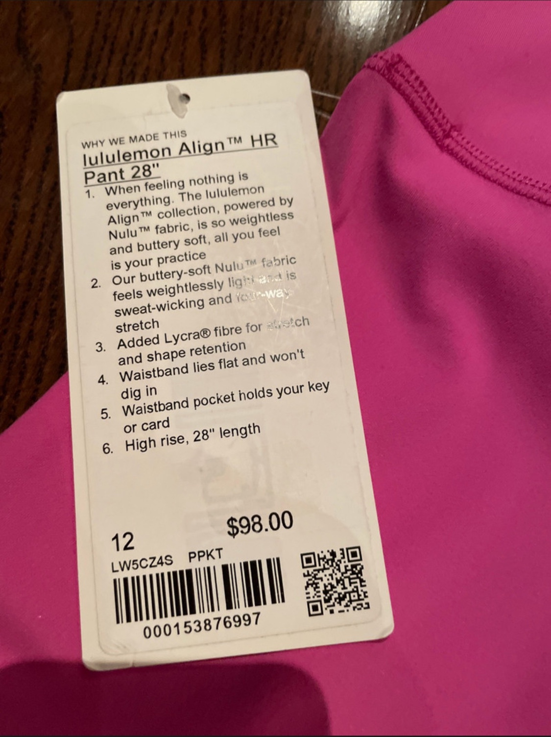 Lululemon Align HR Pant brand new - photo 2