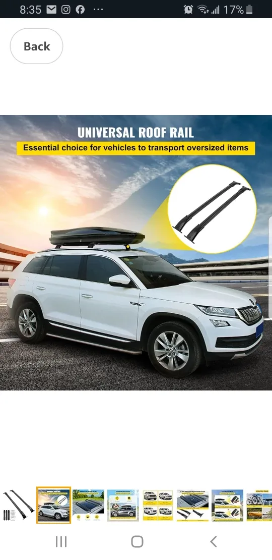 Mophorn Roof Rack Cross Bars brand new image indicator(2)