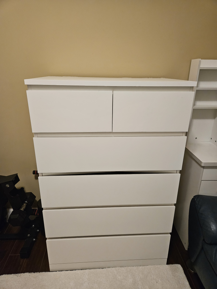 IKEA MALM 6-Drawer Dresser