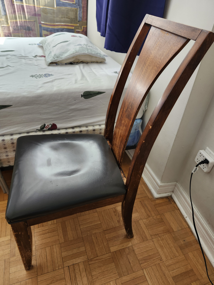 Dining Table (GlassTop) + 1 Chair - photo 4