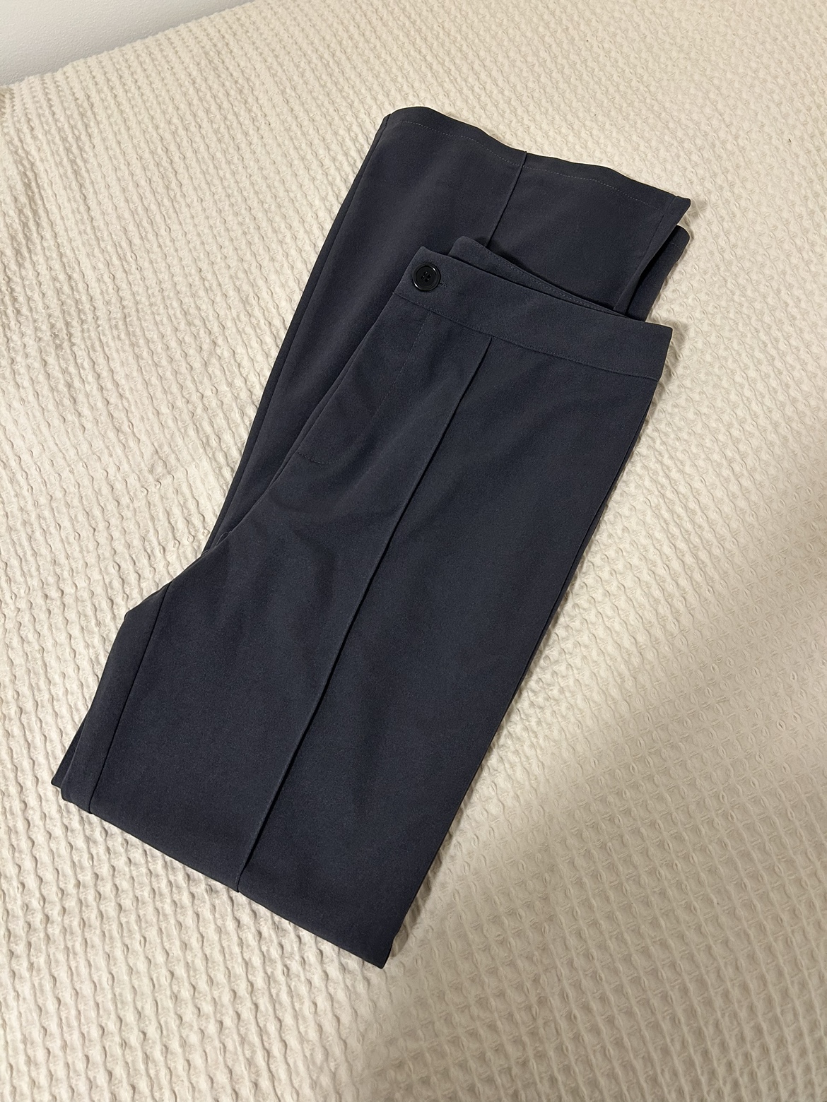 Business Casual Dark Grey Flare Pants