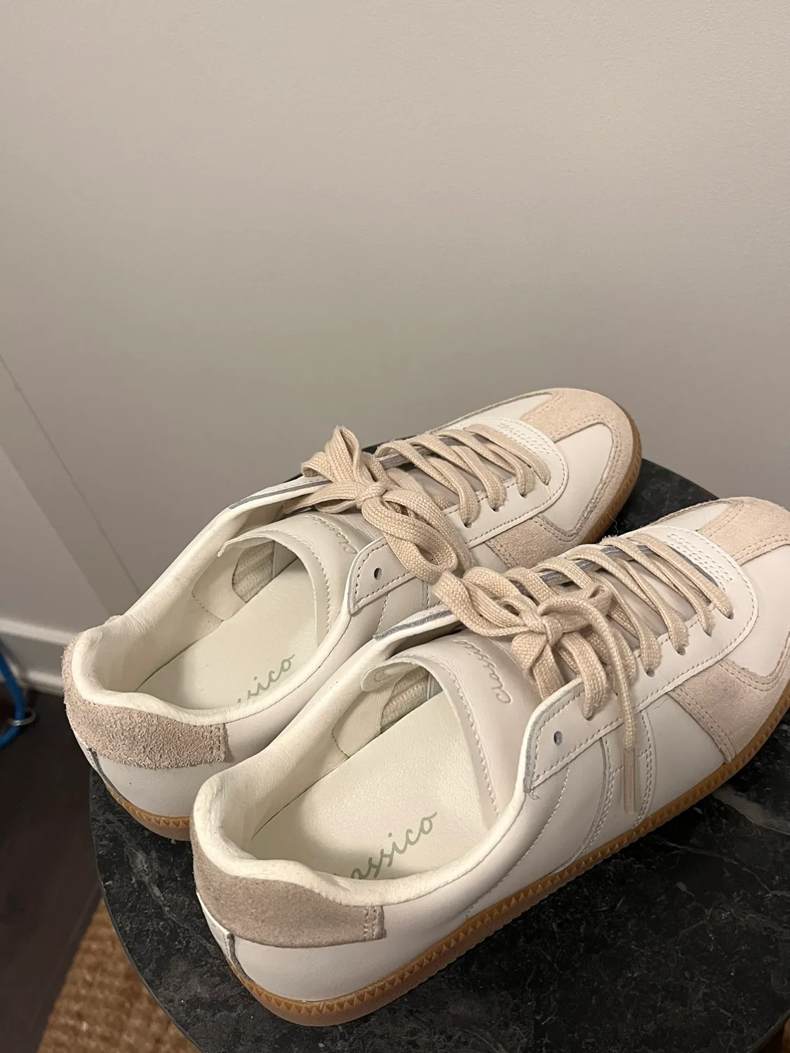 Fälder Classico White Leather Sneakers image indicator(2)