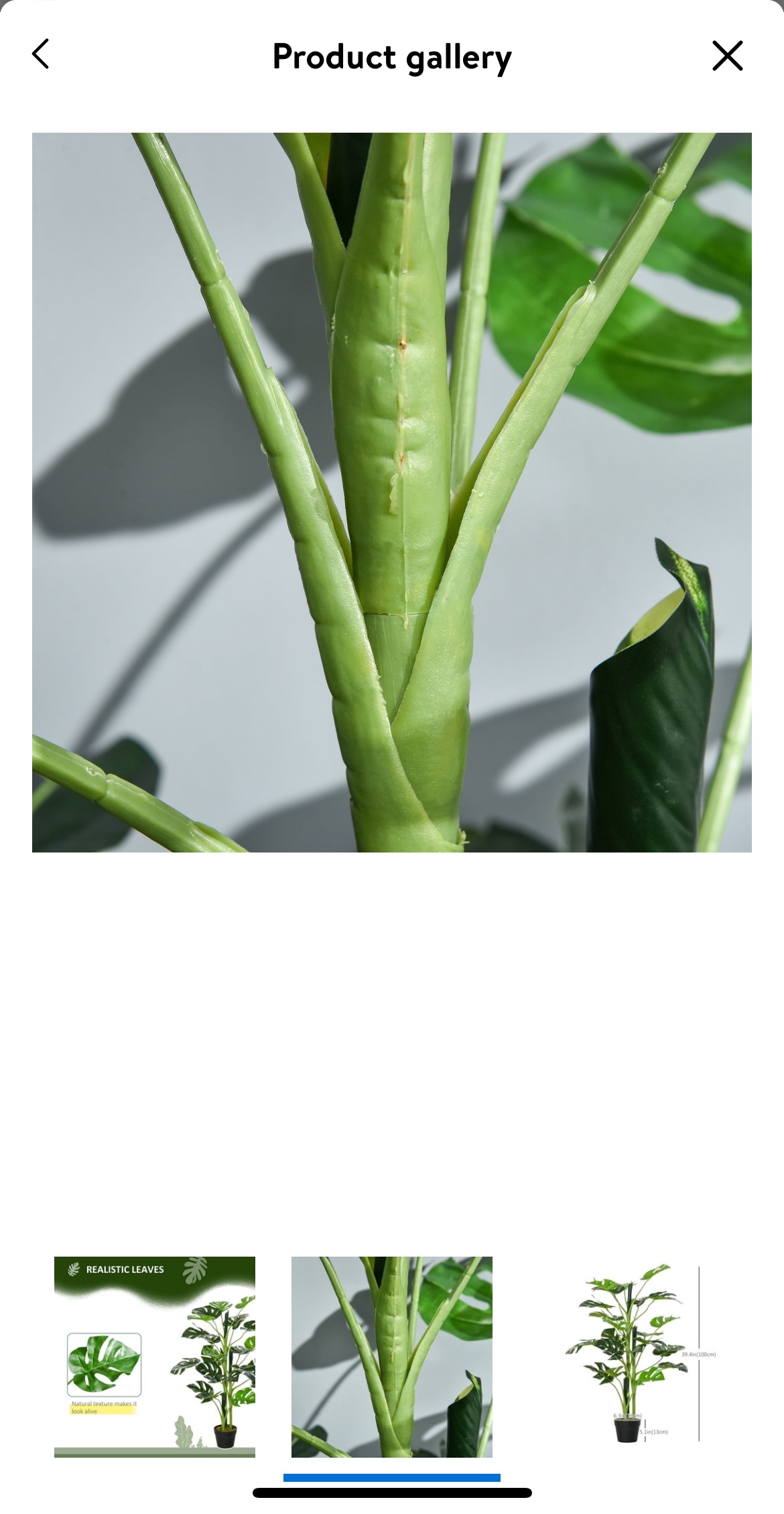 Artificial Monstera Plant - photo 5