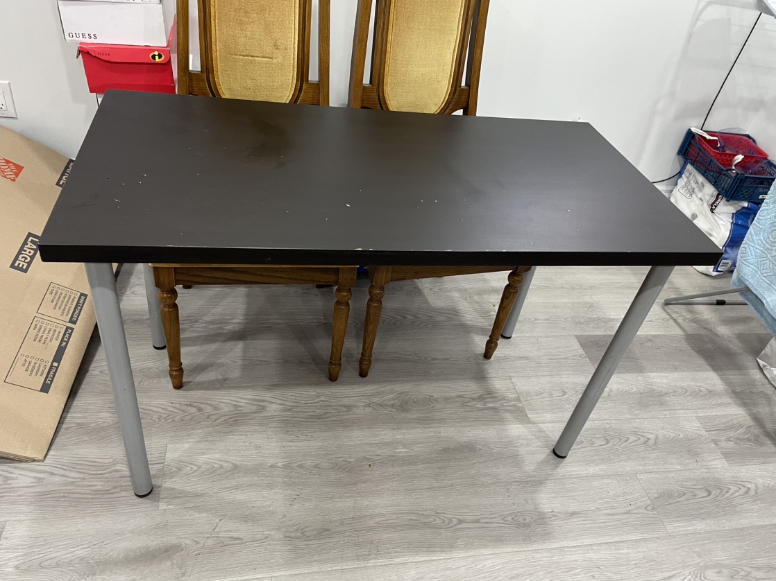 Ikea Dark Brown Table - photo 2