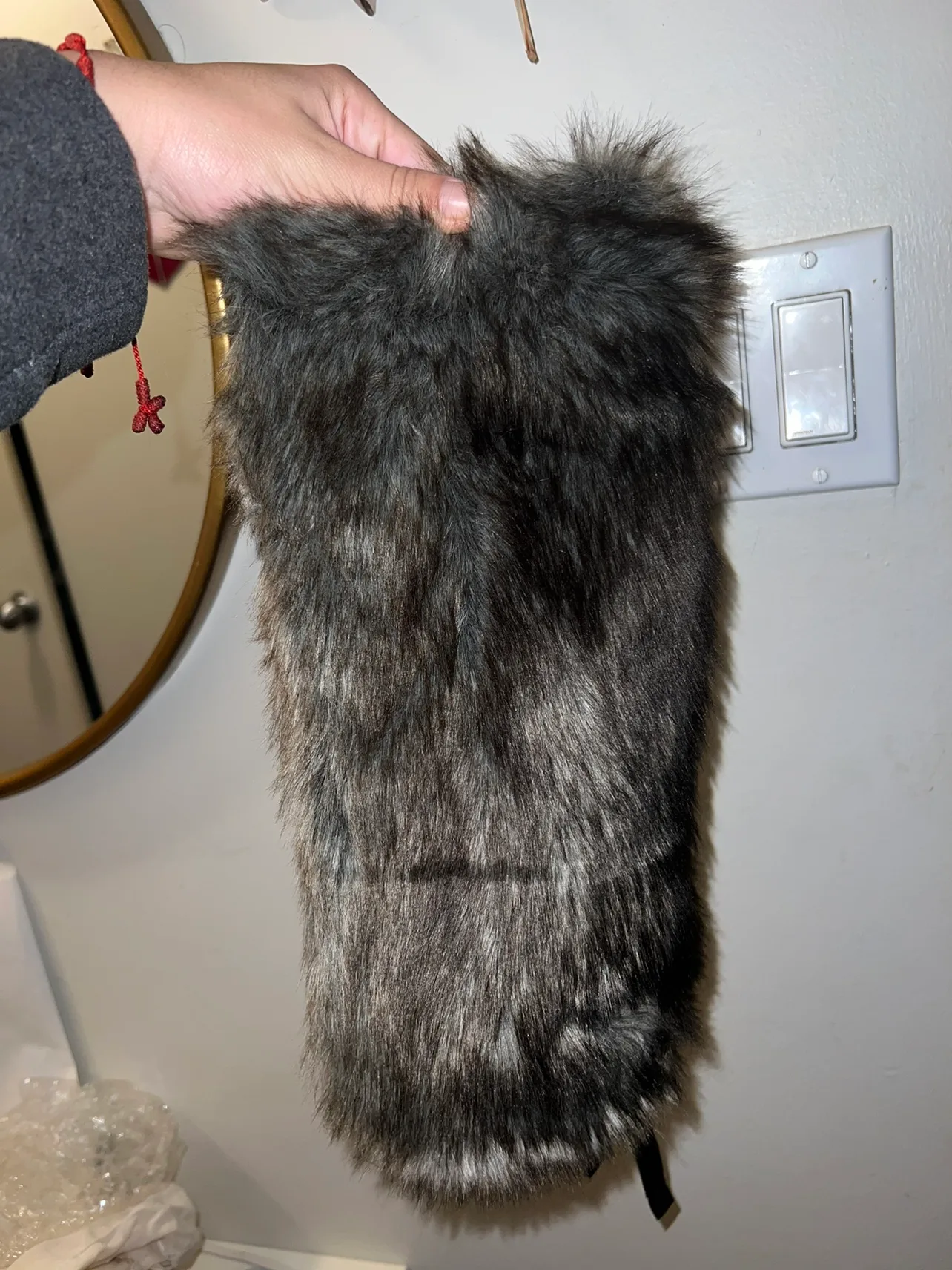Faux Fur Stocking thumbnail