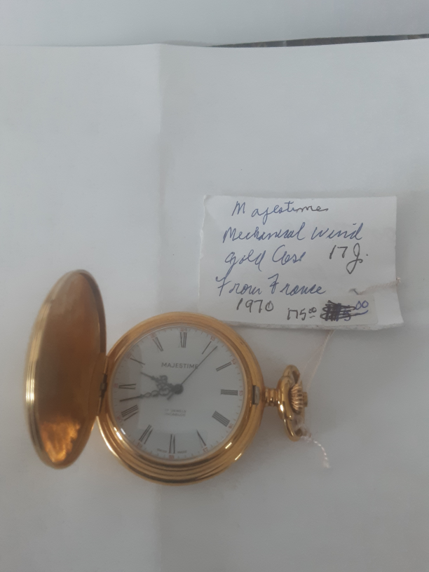 Vintage Majestima Pocket Watch