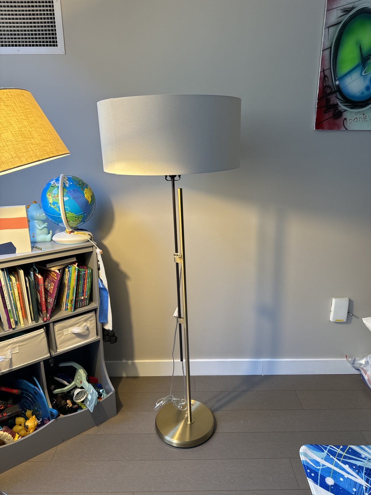 West elm Mid century tripod floor lamp