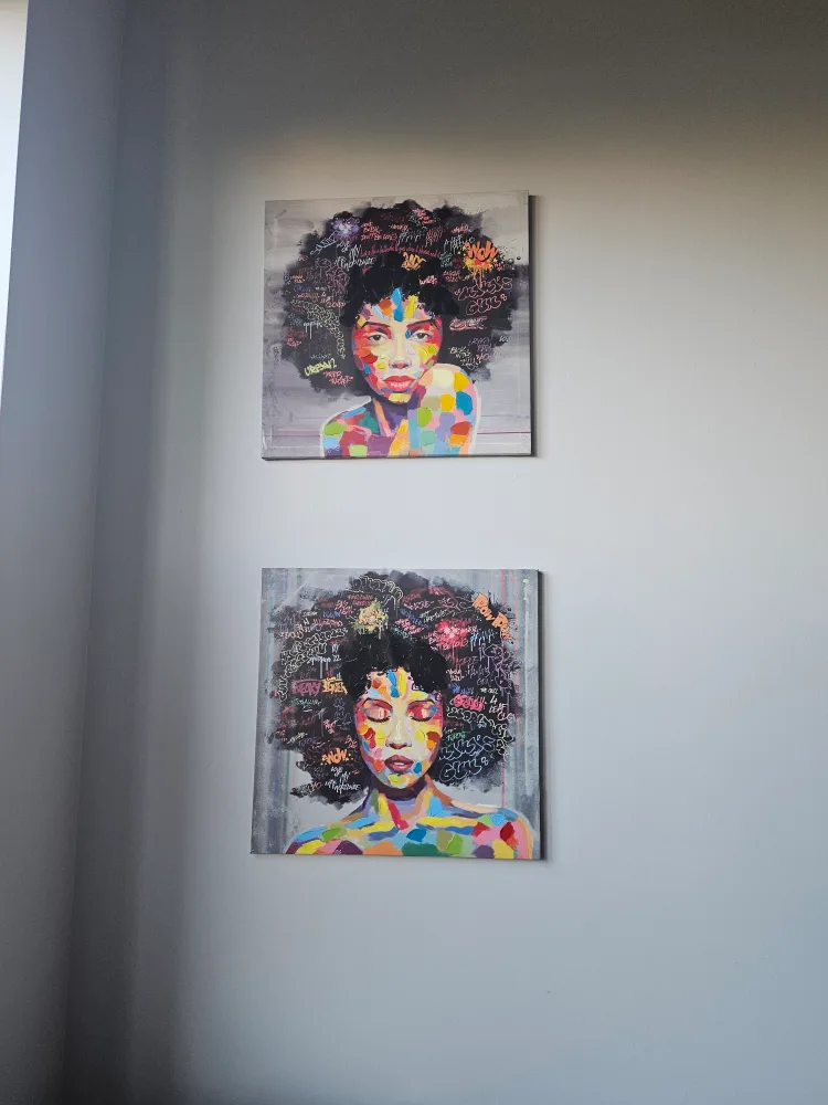 Set of 2 Canvas Wall Art Prints thumbnail