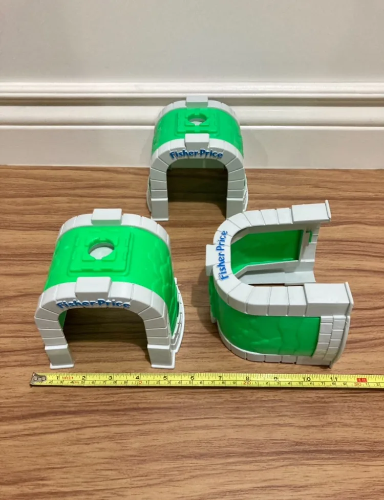 Huge lot of Fisher Price 2 in 1 train and road tracks image indicator(6)