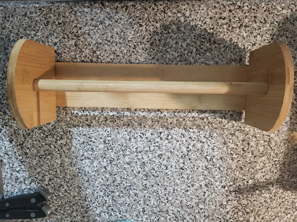 Bamboo Paper Towel Holder thumbnail