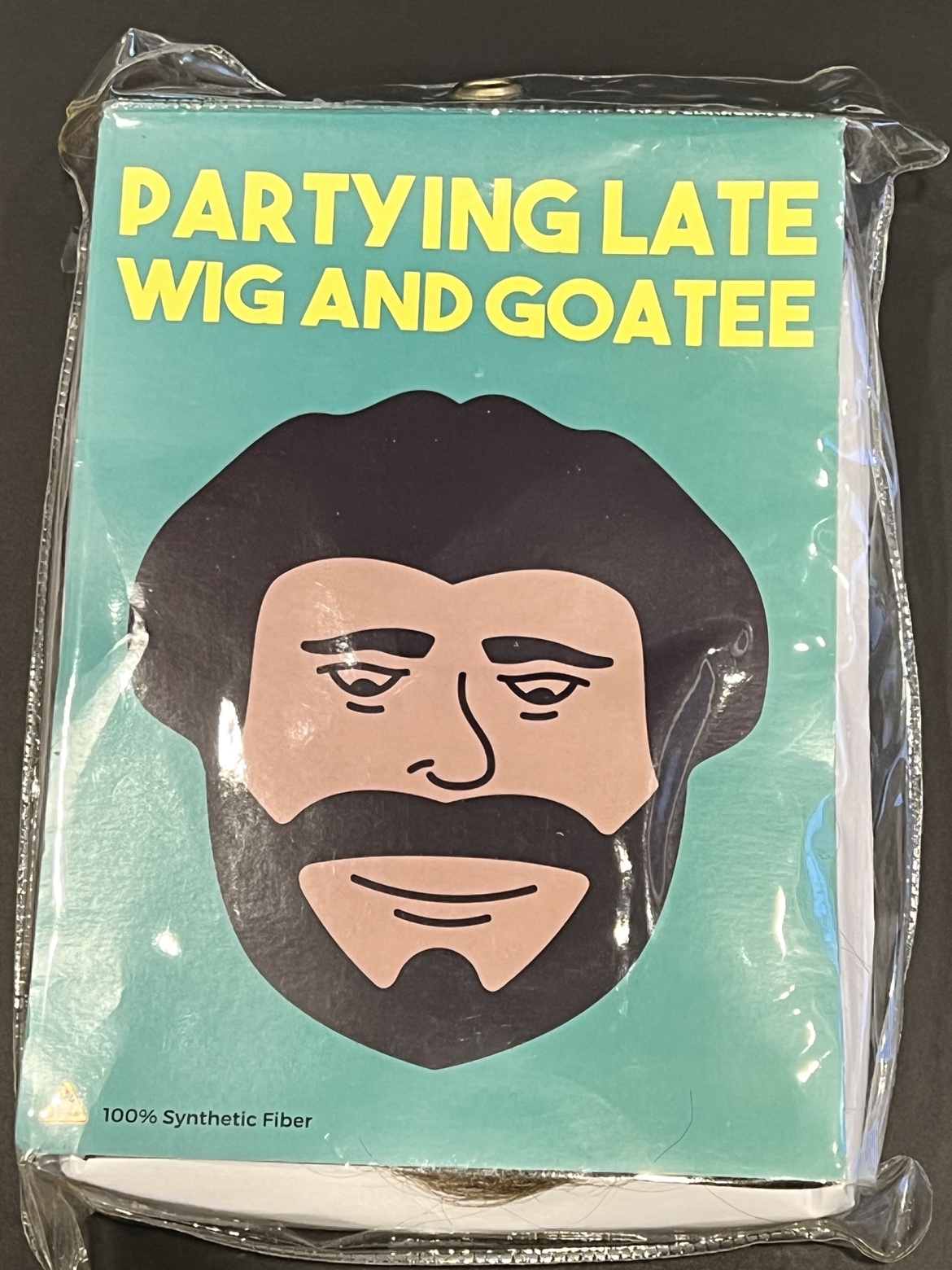 Partying Late Wig and Goatee