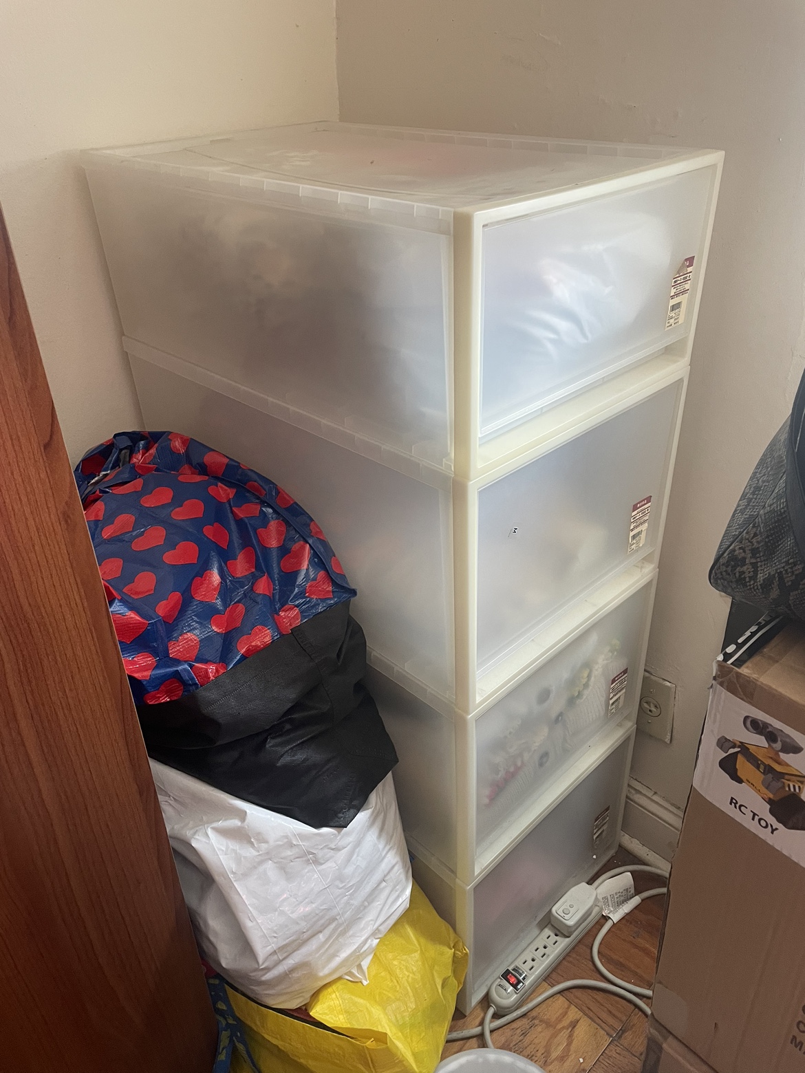 IKEA storage clothing drawer set of 4