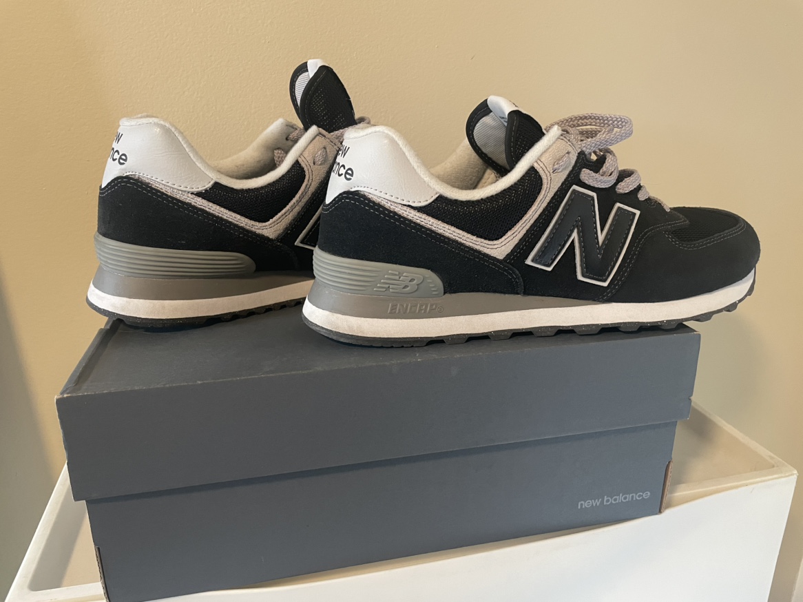New Balance 574 Black/Grey