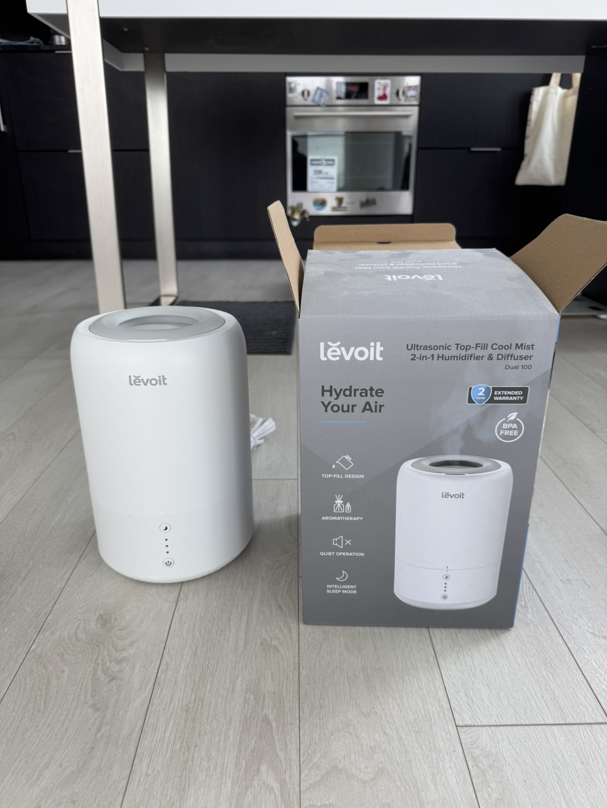 Levoit Dual 100 Cool Mist Humidifier and Diffuser