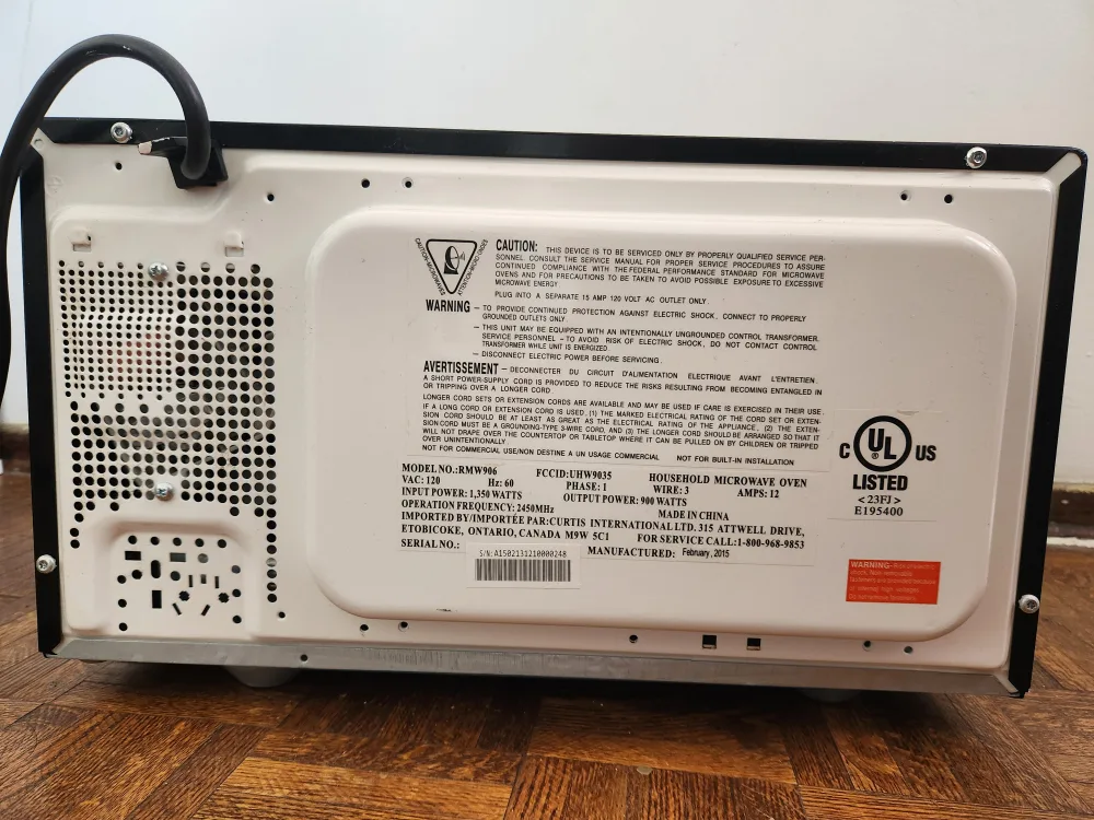 RCA Microwave 0.9 cu ft image indicator(5)