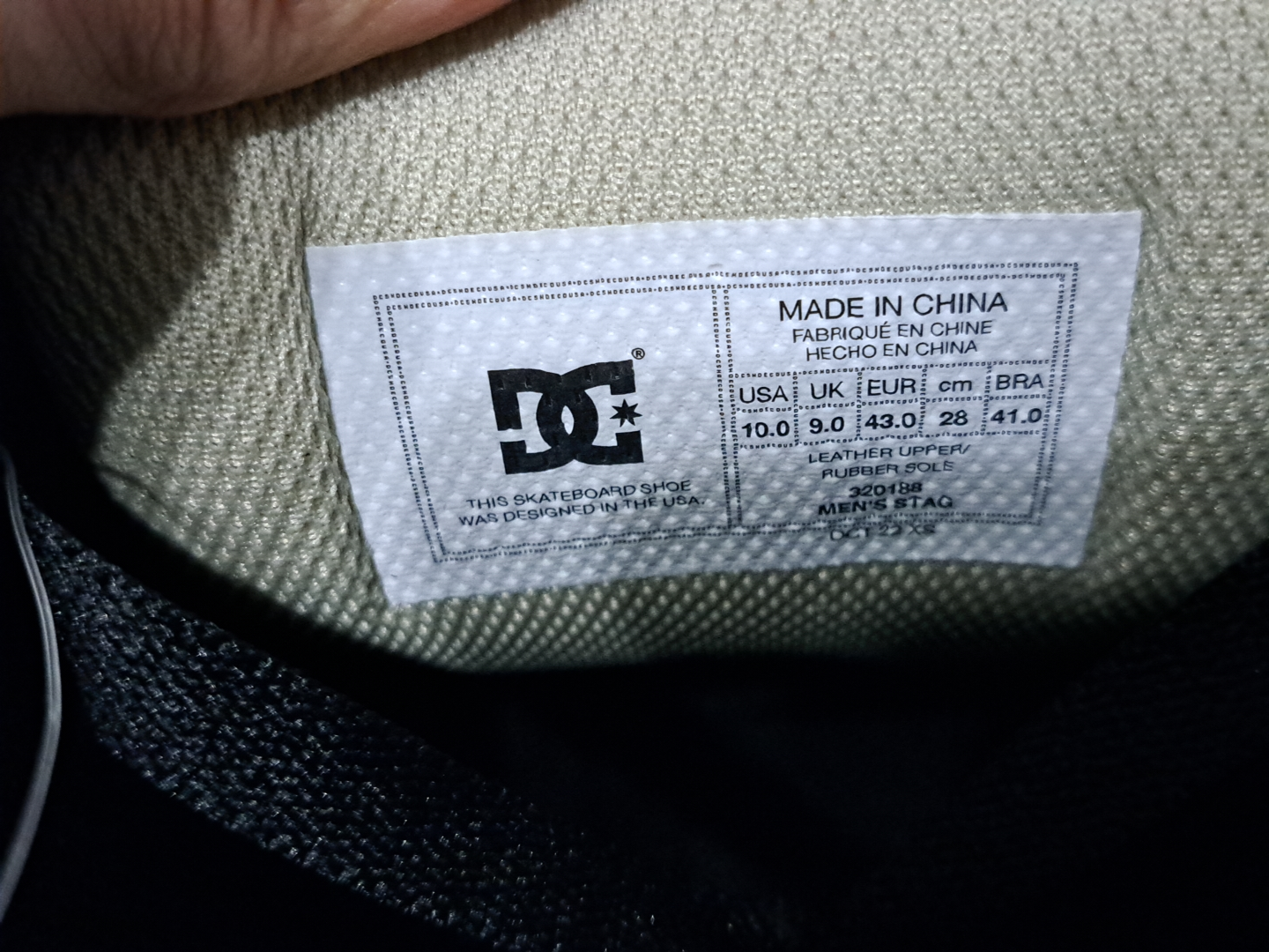 DC Shoes Men's Stag Skateboarding Shoes New - photo 2
