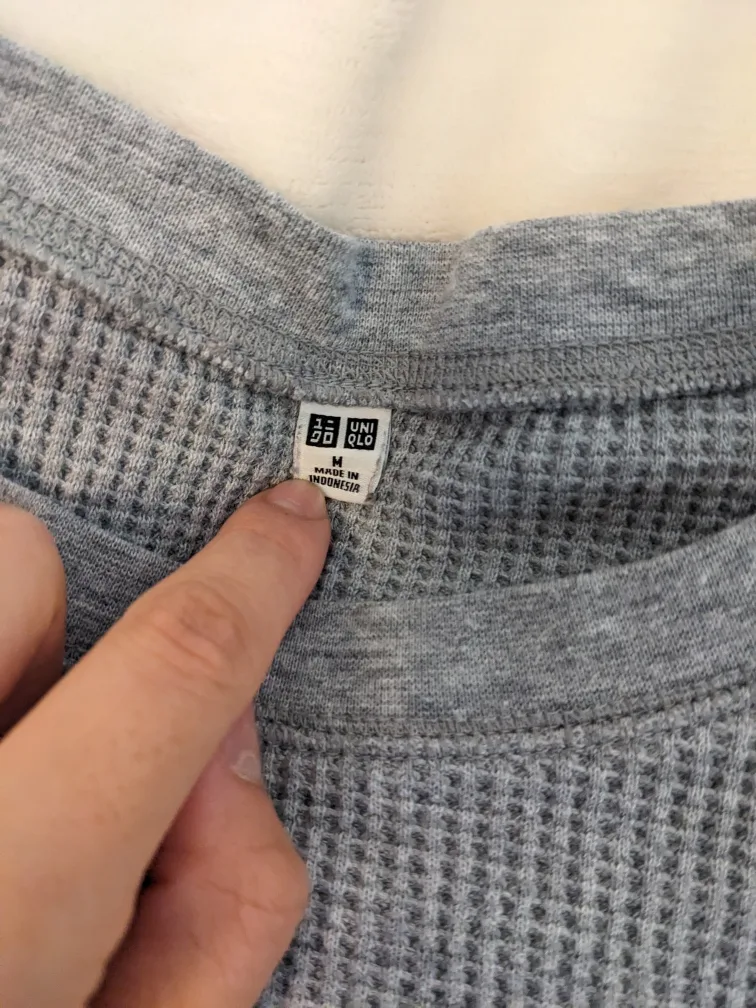 uniqlo waffled sweater image indicator(2)
