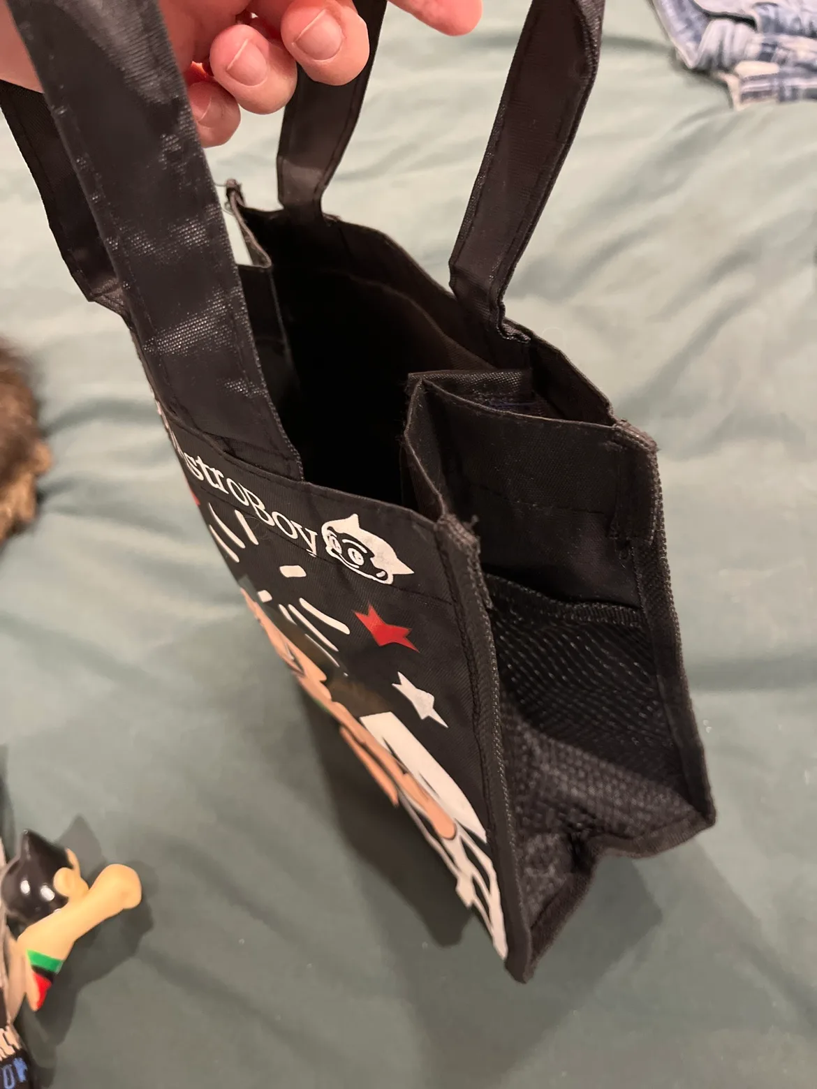 Astro Boy mighty atom tote or lunch Bag image indicator(2)