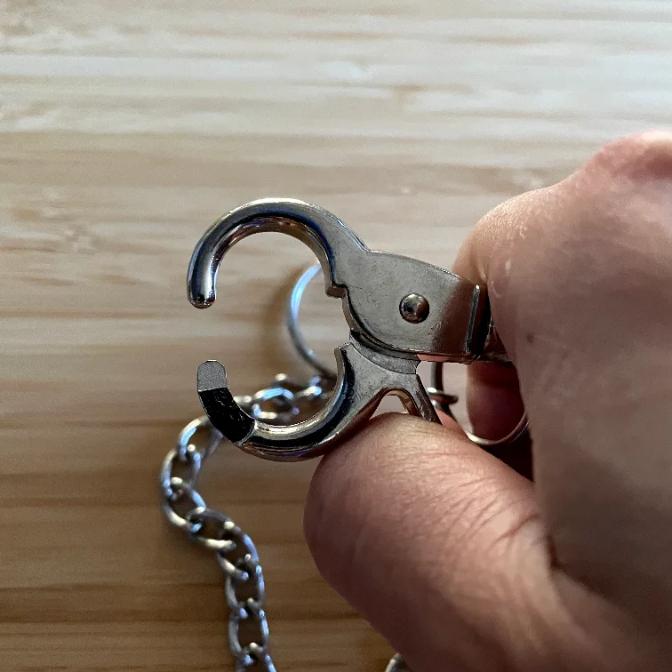 Silver Chain Keychain image indicator(3)