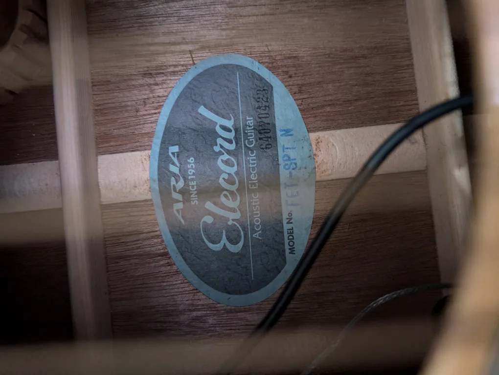 Aria Acoustic Guitar image indicator(9)