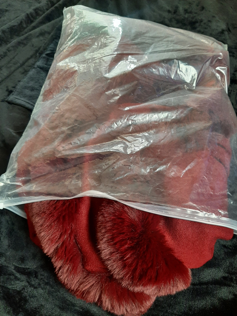 Faux Fur Trim Cape - photo 3