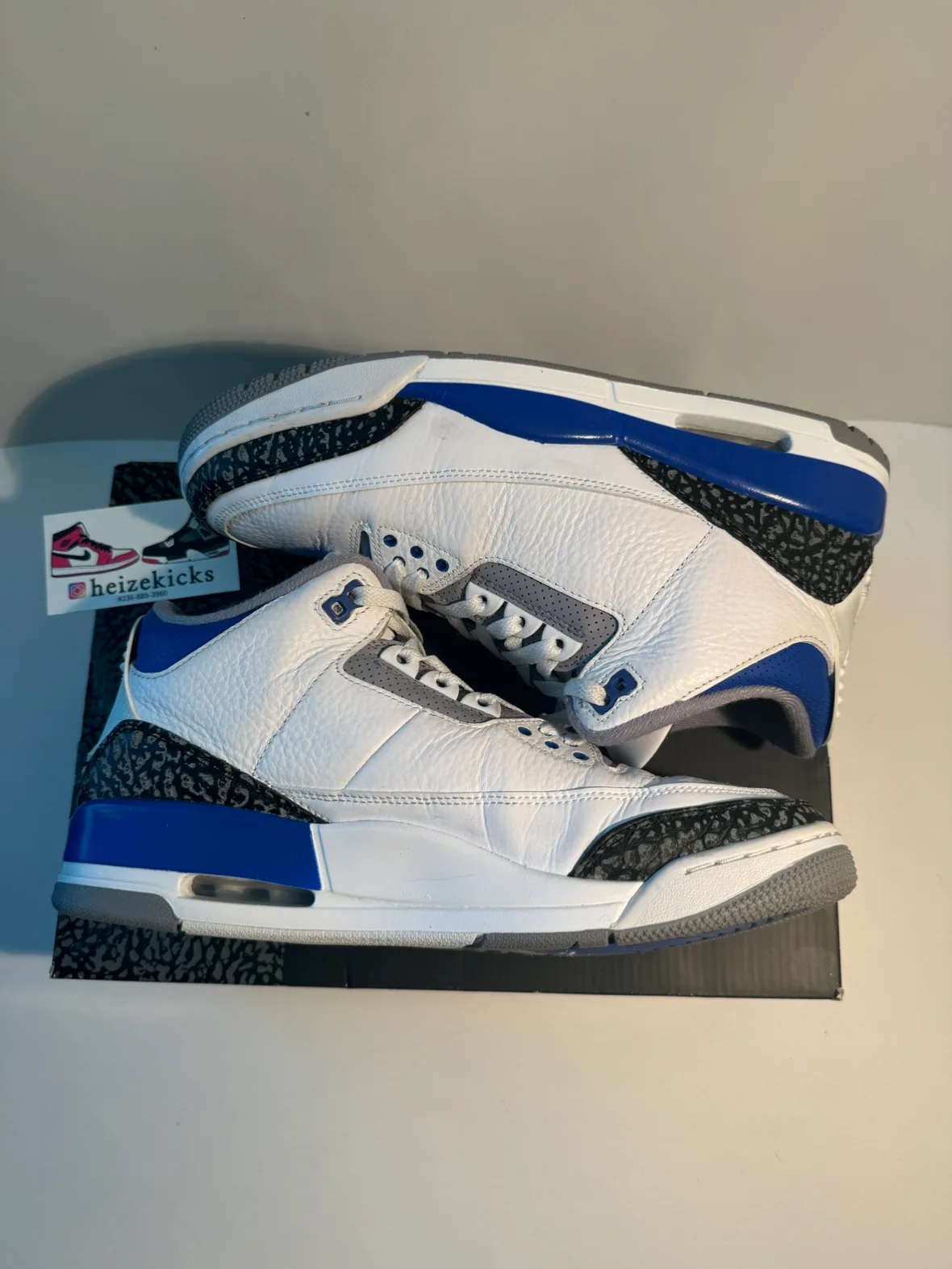 Jordan 3 Racer Blue size 10 image indicator(6)