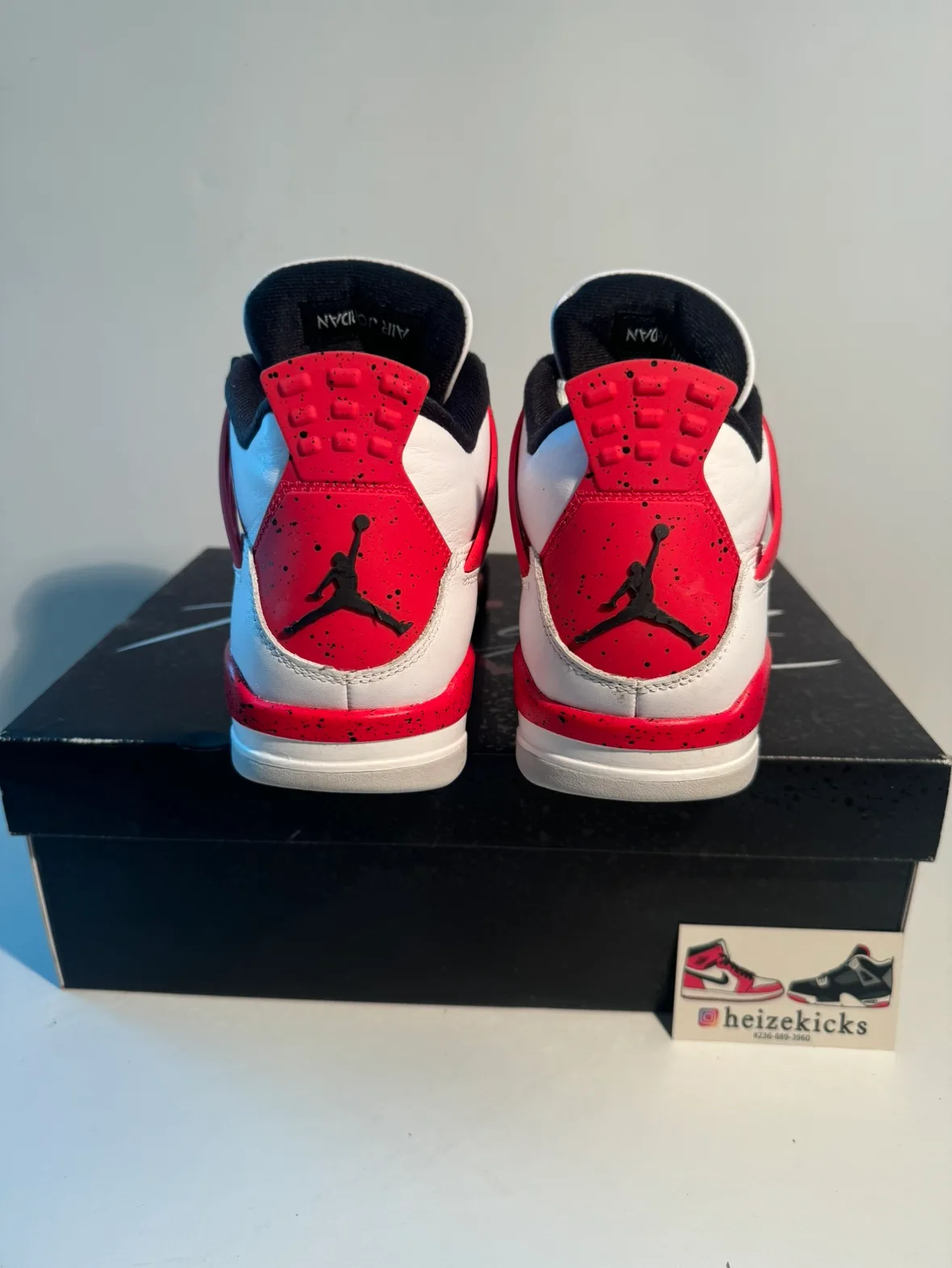 Jordan 4 Red Cement size 9.5 image indicator(4)
