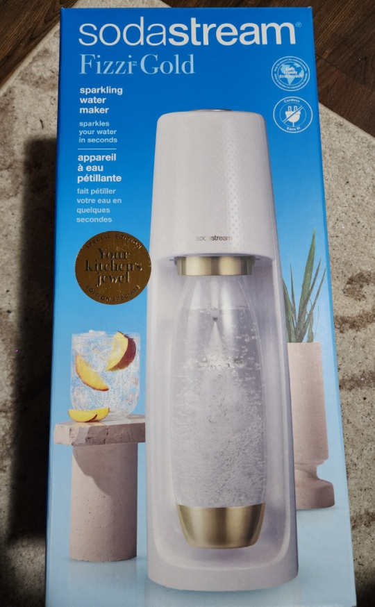 Rose gold sodastream