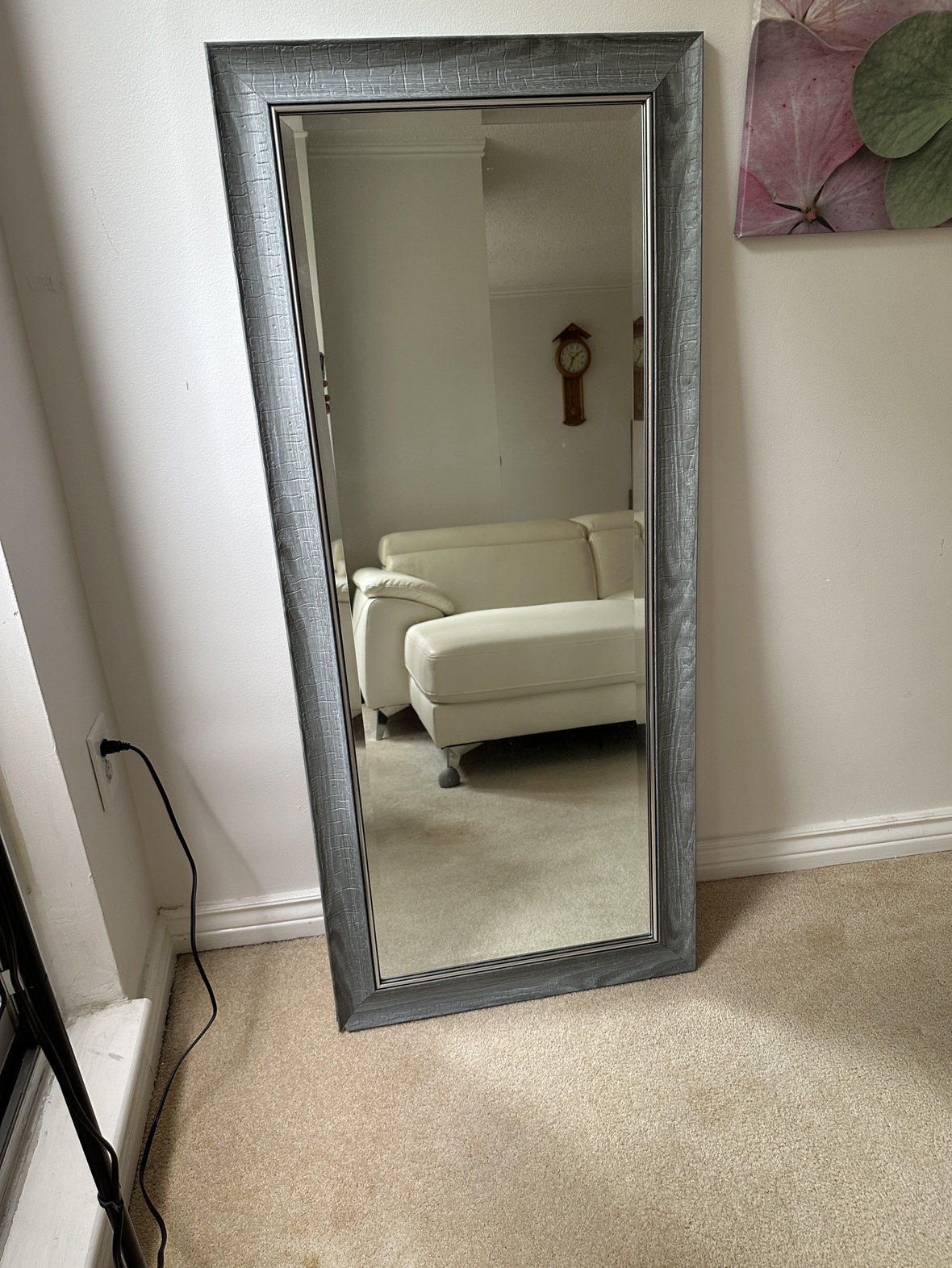 Grey Full-Length Standing Mirror - photo 2