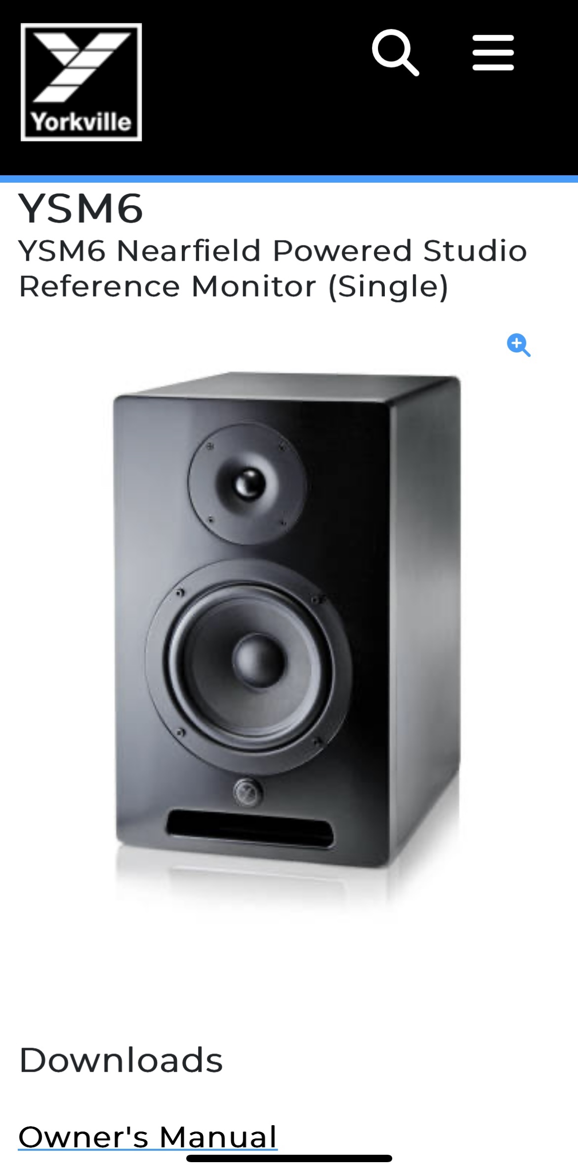 YSM6 Active Studio Speakers - photo 5