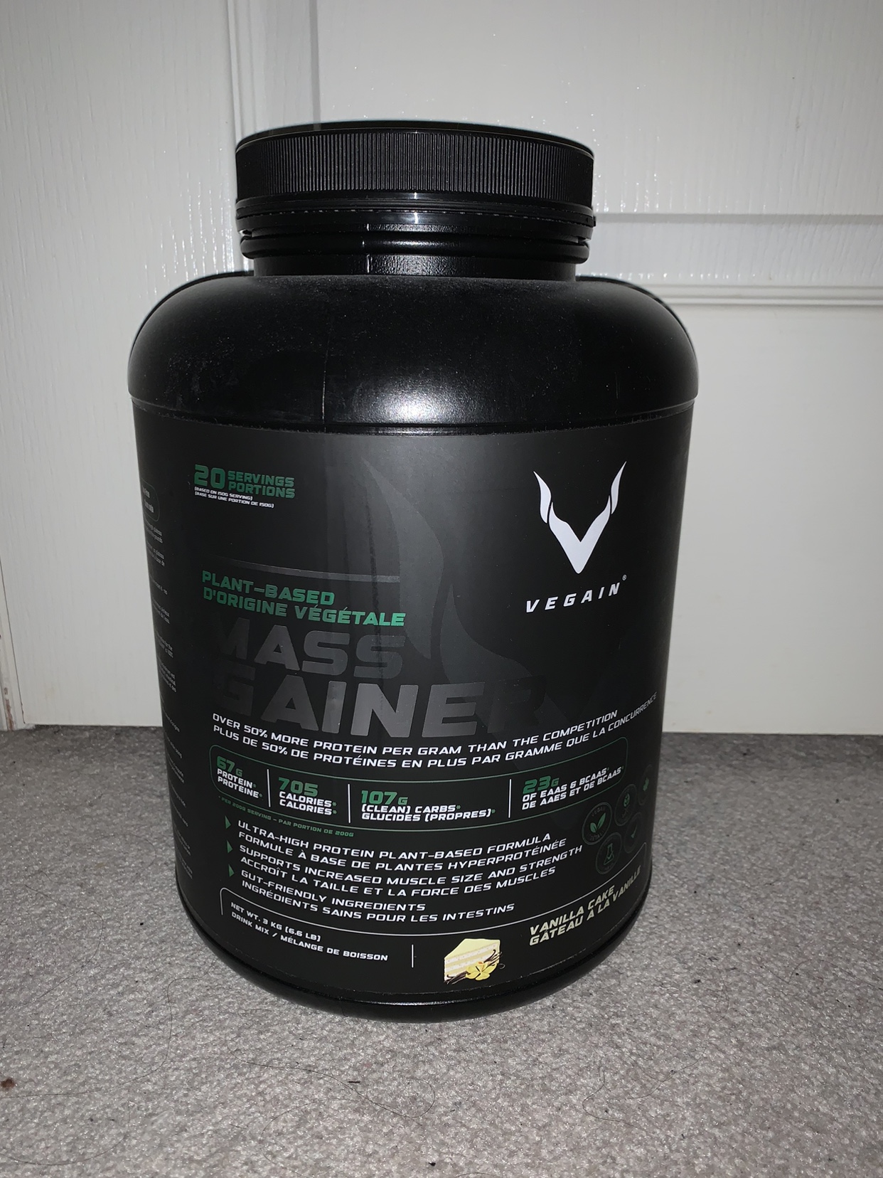 Vegain mass gainer protein powder