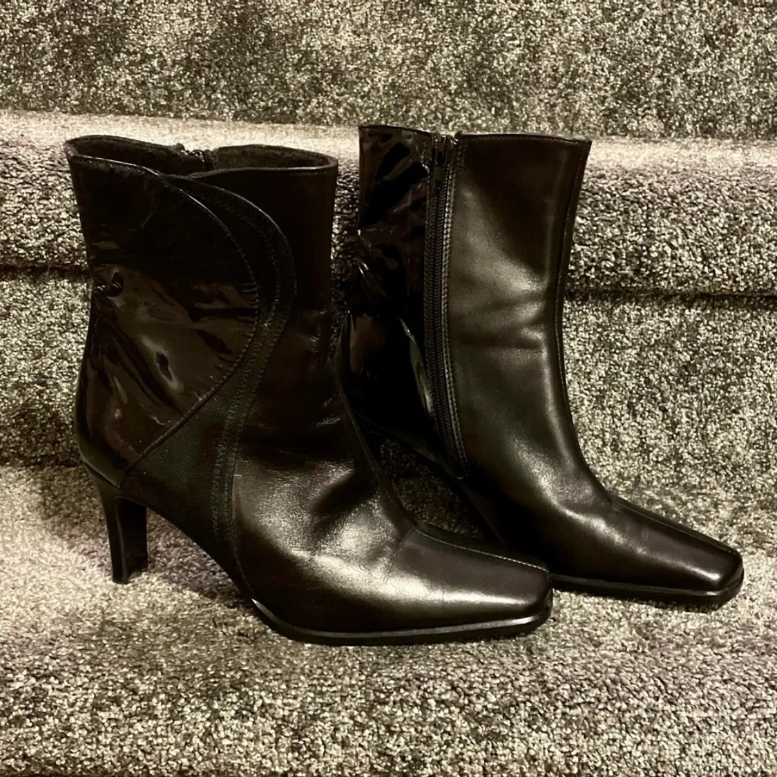 Pierjordano Beautiful Italian Made Ankle Boots image indicator(2)