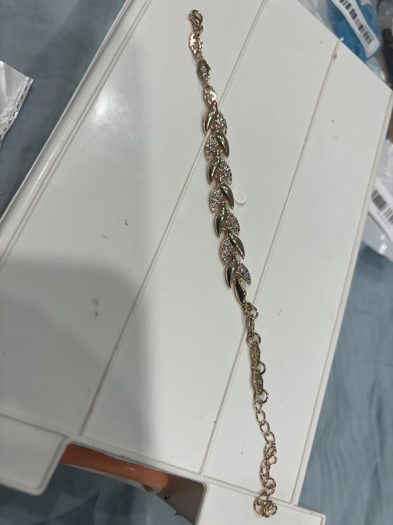 Gold Leaf Bracelet