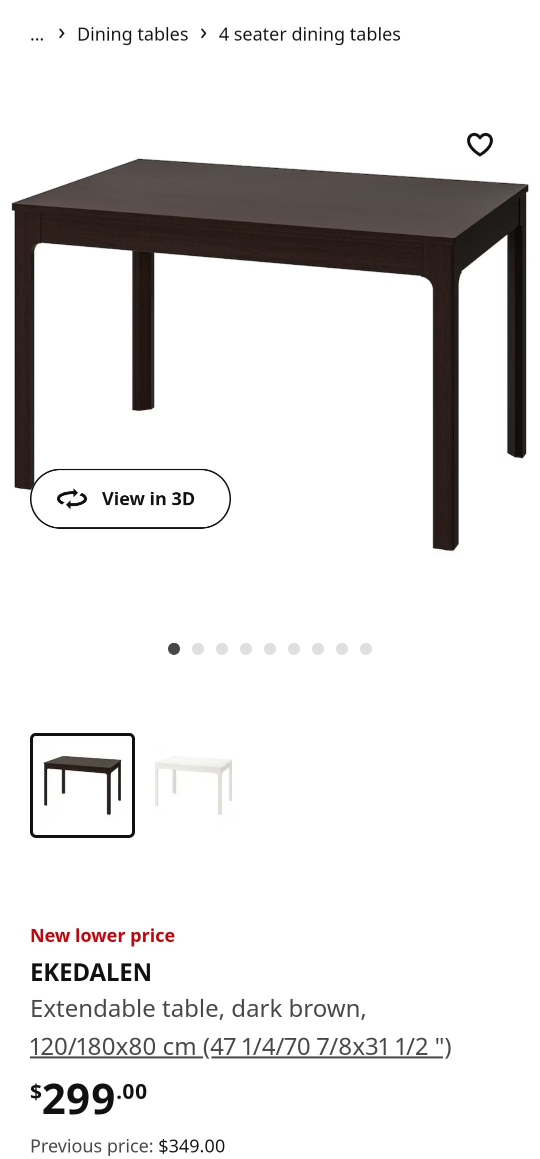Extendable Table - photo 2