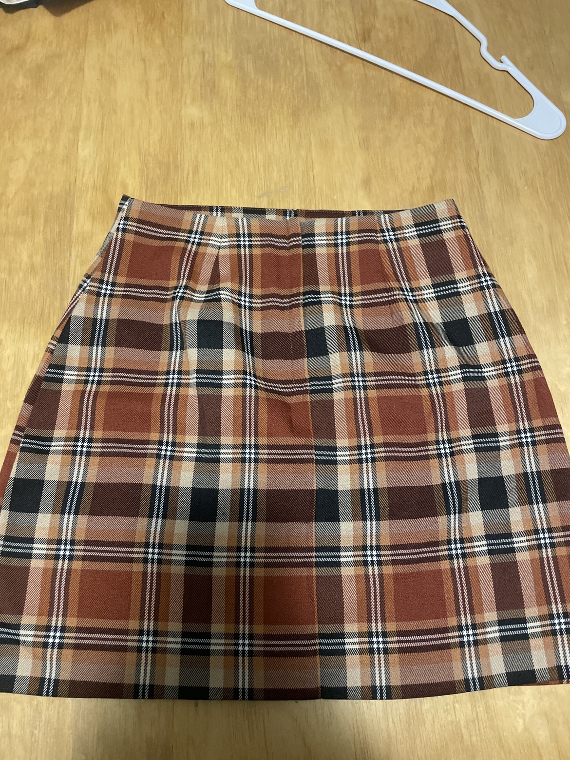 Brown Plaid Mini Skirt - photo 2