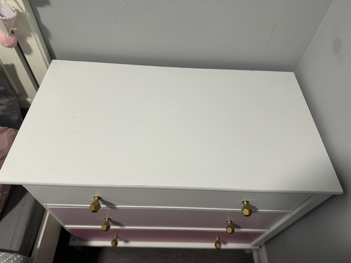 White Bed Frame with Matching Dresser and Nightstand - photo 4