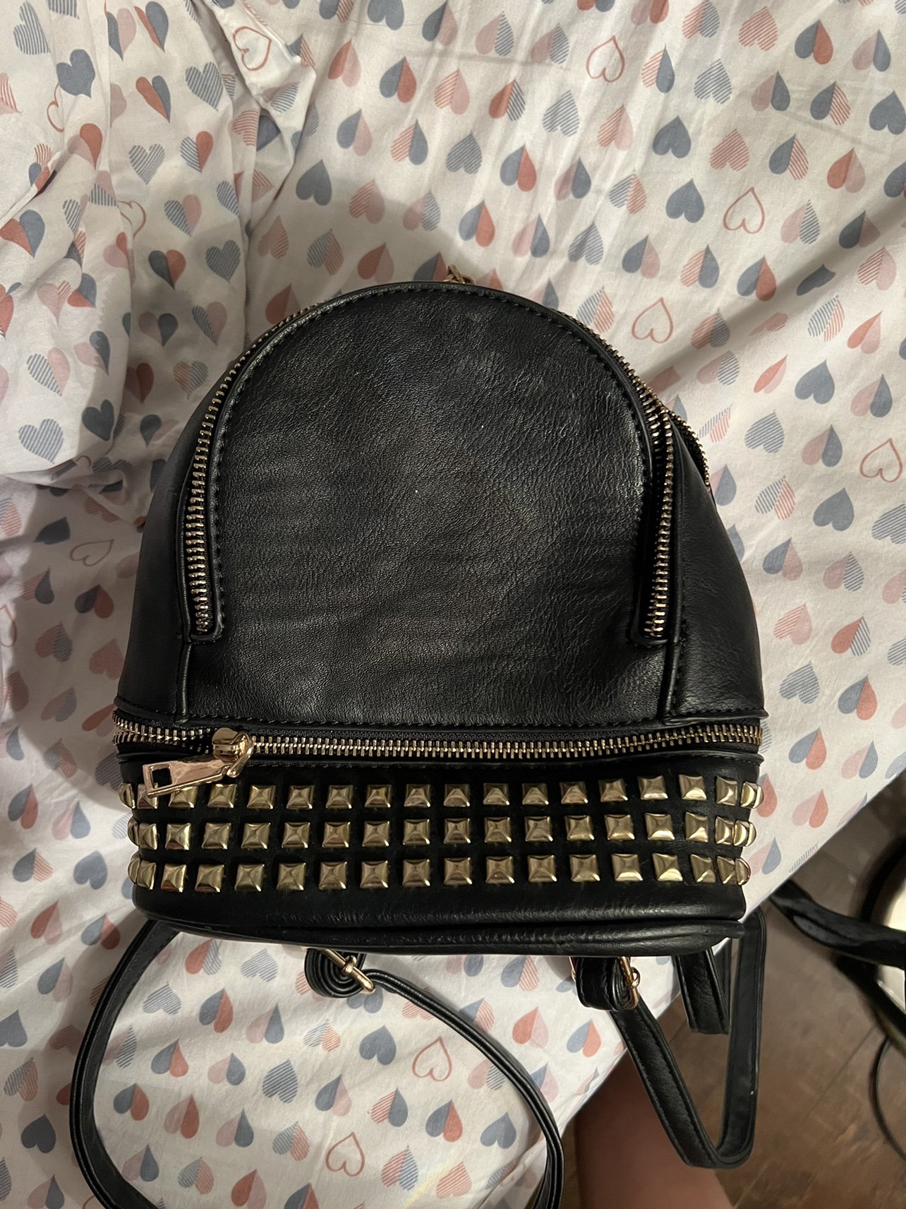Black Mini Backpack - photo 3