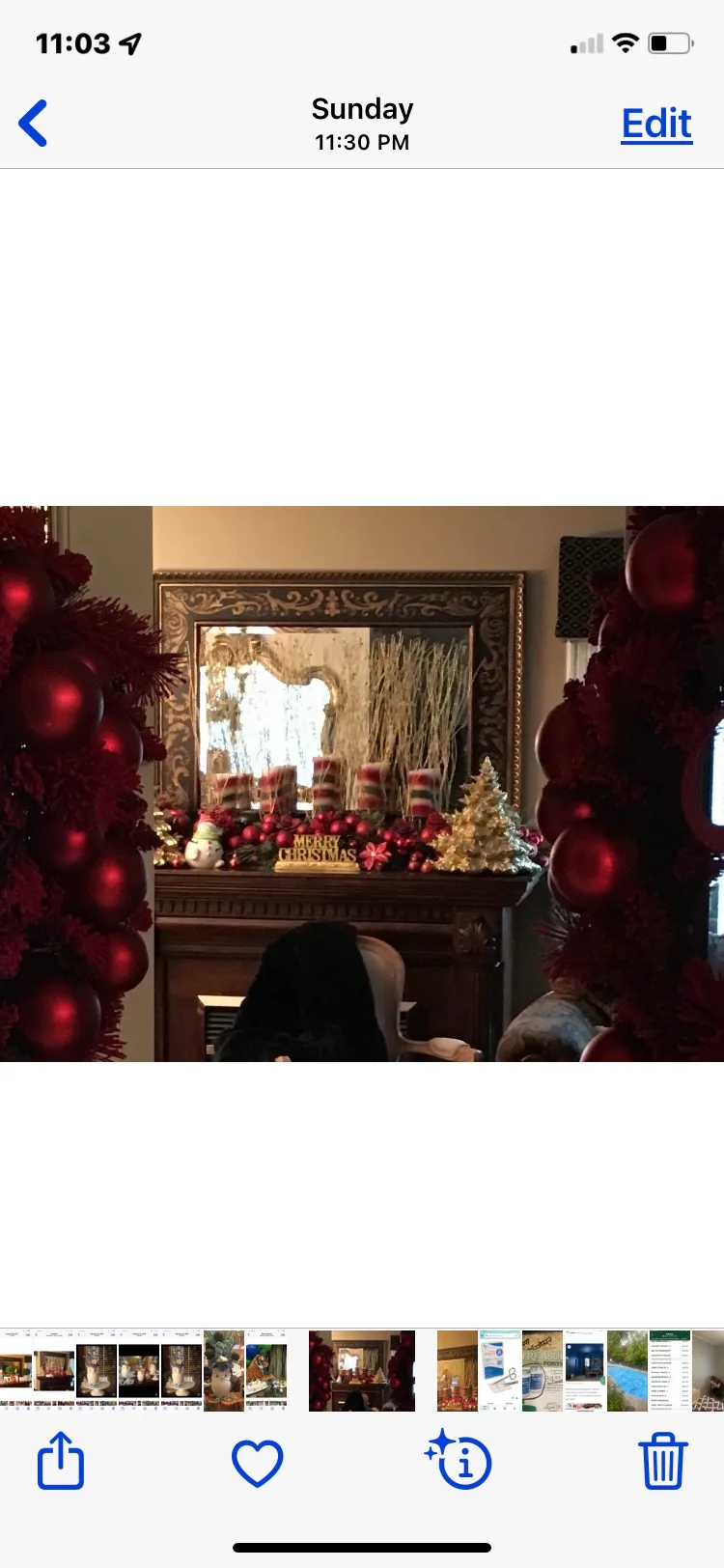 Black & Gold Large Ornate Mirror image indicator(8)