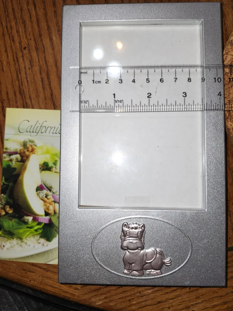 Silver Picture Frame with Horse Design image indicator(4)