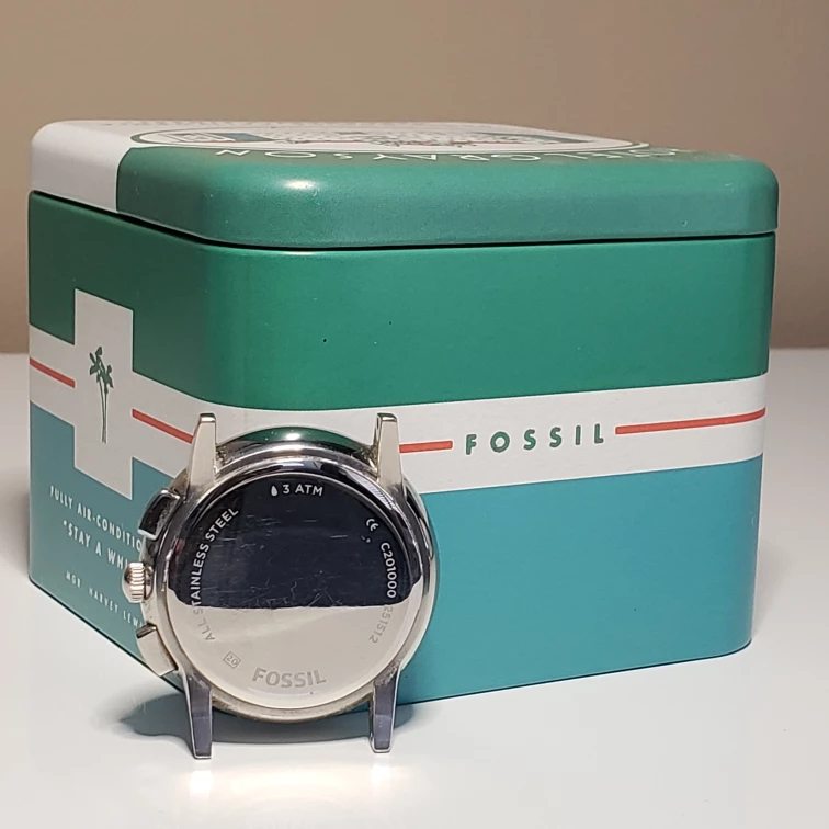 Silver Fossil Watch - photo 3