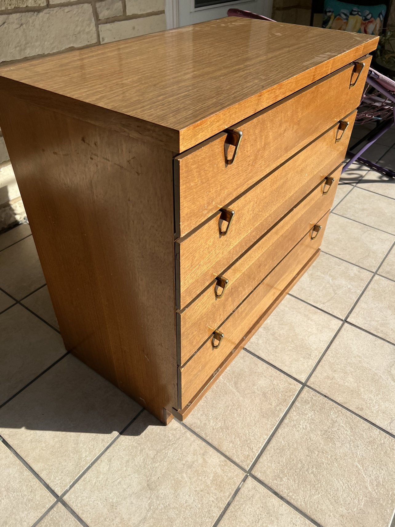 4 drawers Vintage Dresser - photo 4