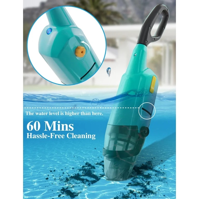 Cordless Rechargeable Handheld Pool Vacuum Cleaner - photo 5
