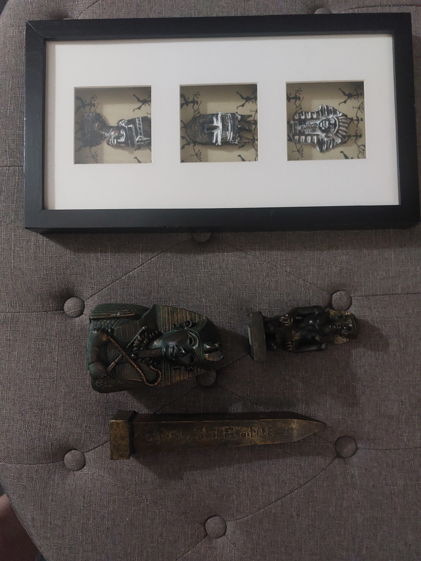 FREE Egyptian Figurines and Framed Art
