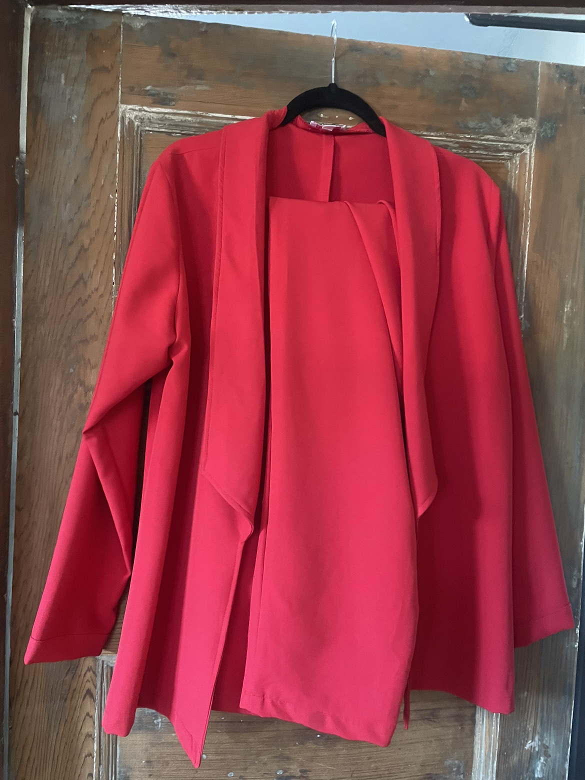 XL- Red Blazer and Pant Set - photo 2