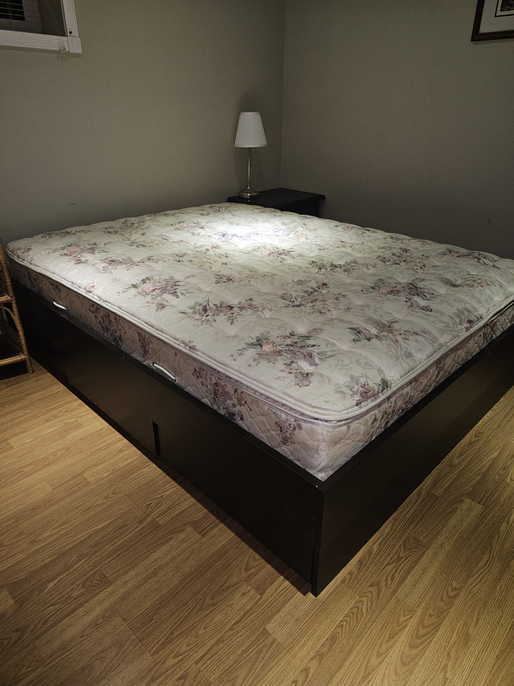 Double Bed with Storage and Nightstand - photo 2